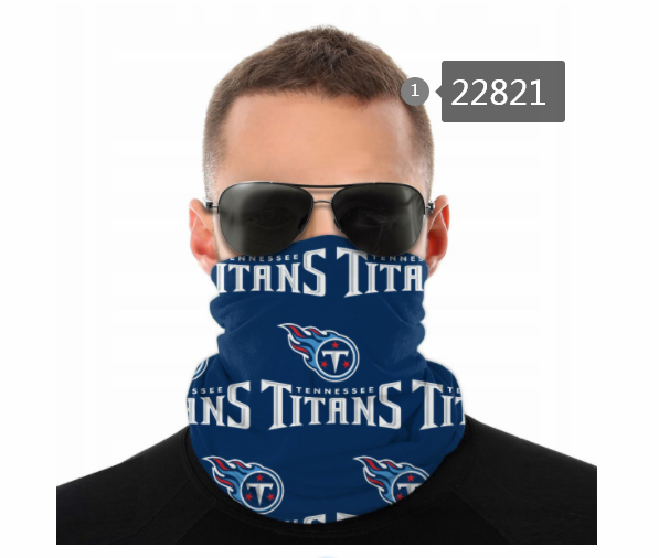 2021 NFL Tennessee Titans 104 Dust mask with filter